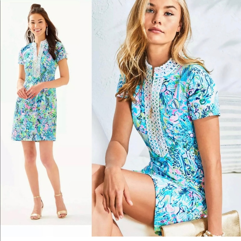 NWT Lilly Pulitzer Adrena Sheath Dress Size 4